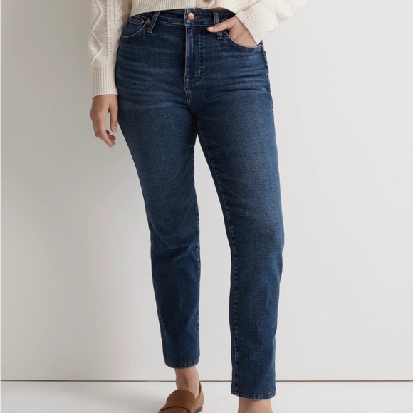 NWT 🔖 Madewell Curvy Stovepipe Jeans - Picture 2 of 6